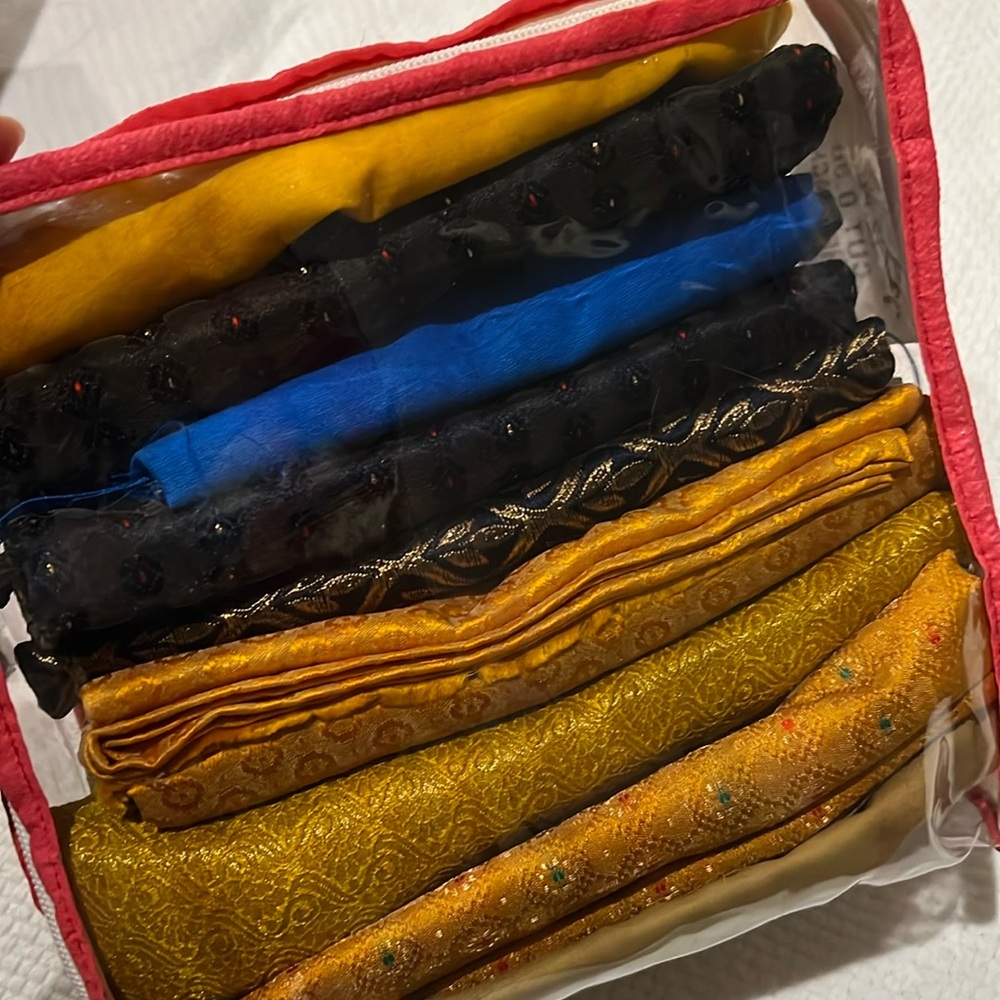 Pack of saree blouse fabric squares